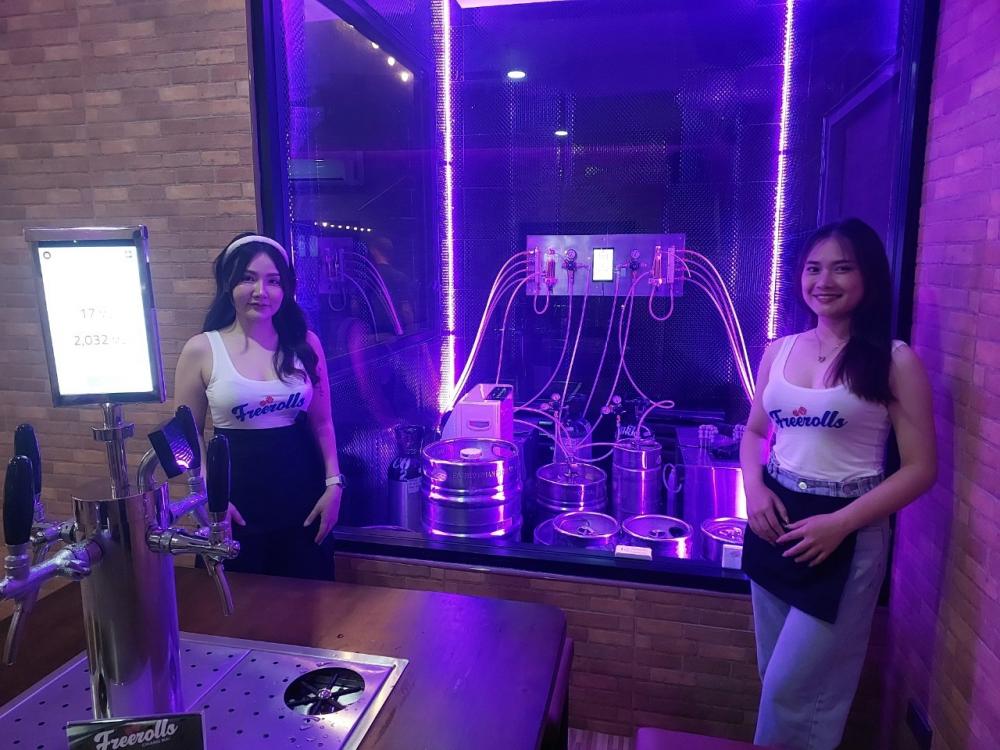 Smart technology allows controlled beer dispensing