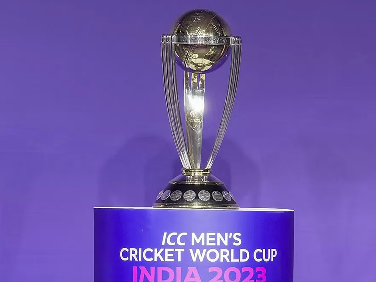 Sports bar showing the cricket world cup