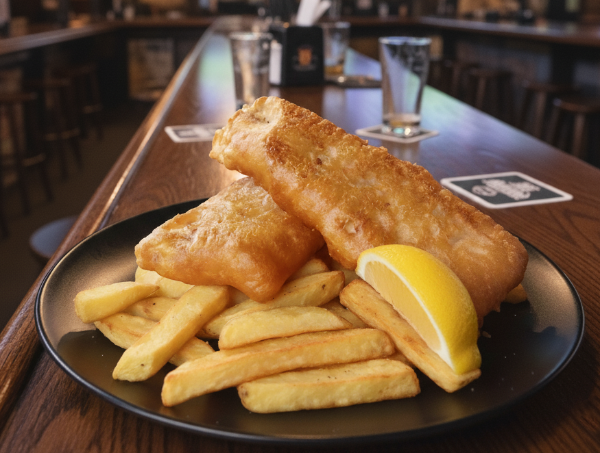 Fish and Chips (Bierbatterie)