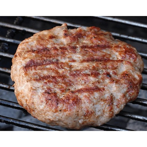 Frühstück Schweinefleisch-Patty Gross