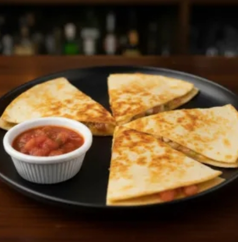 BBQ Hähnchen Quesadilla
