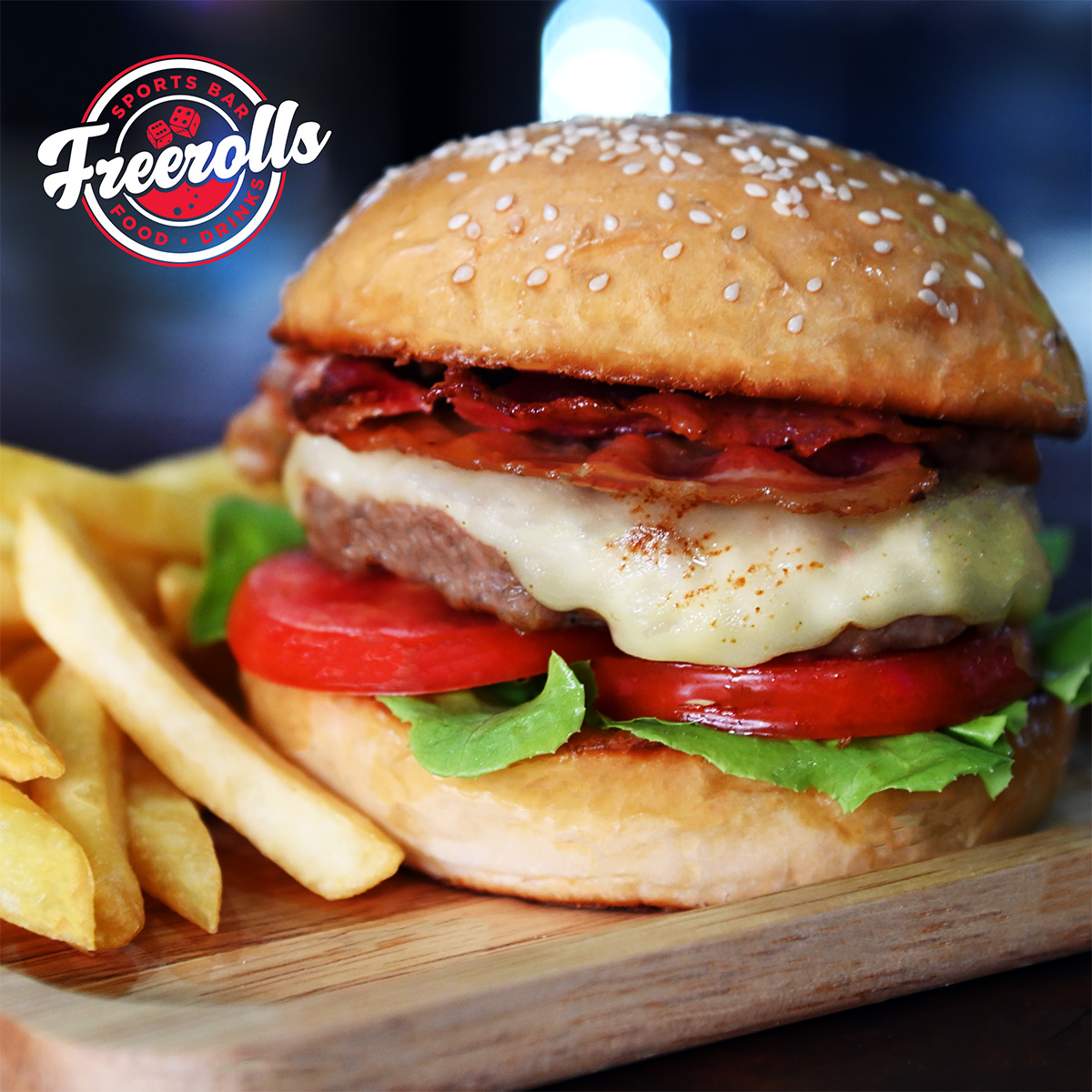 Western style burger