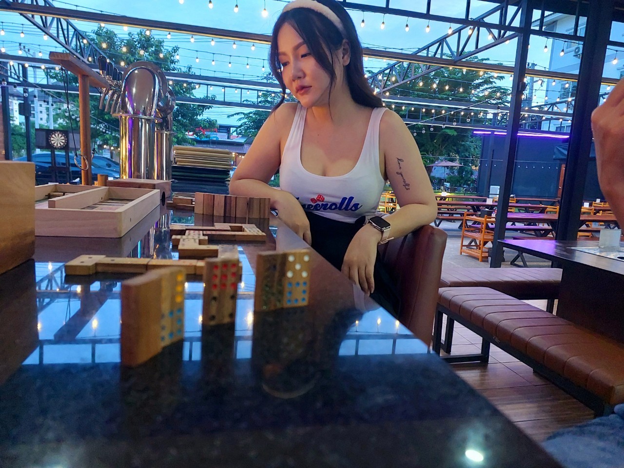 Chiang Mai watch arsenal play
