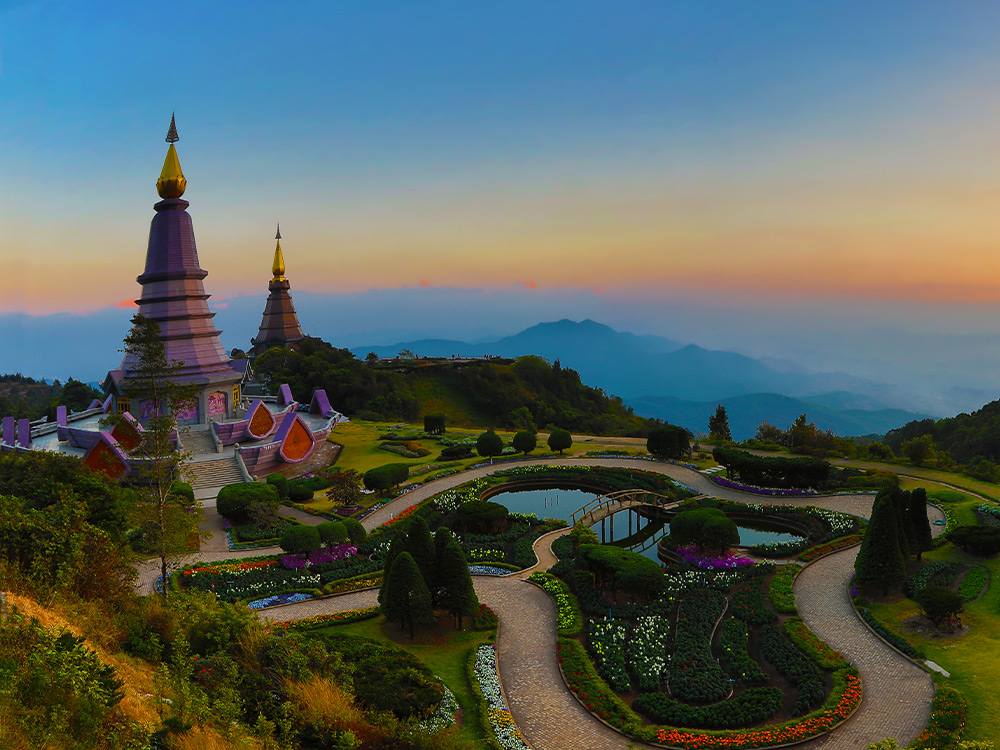 It is located in northern Thailand