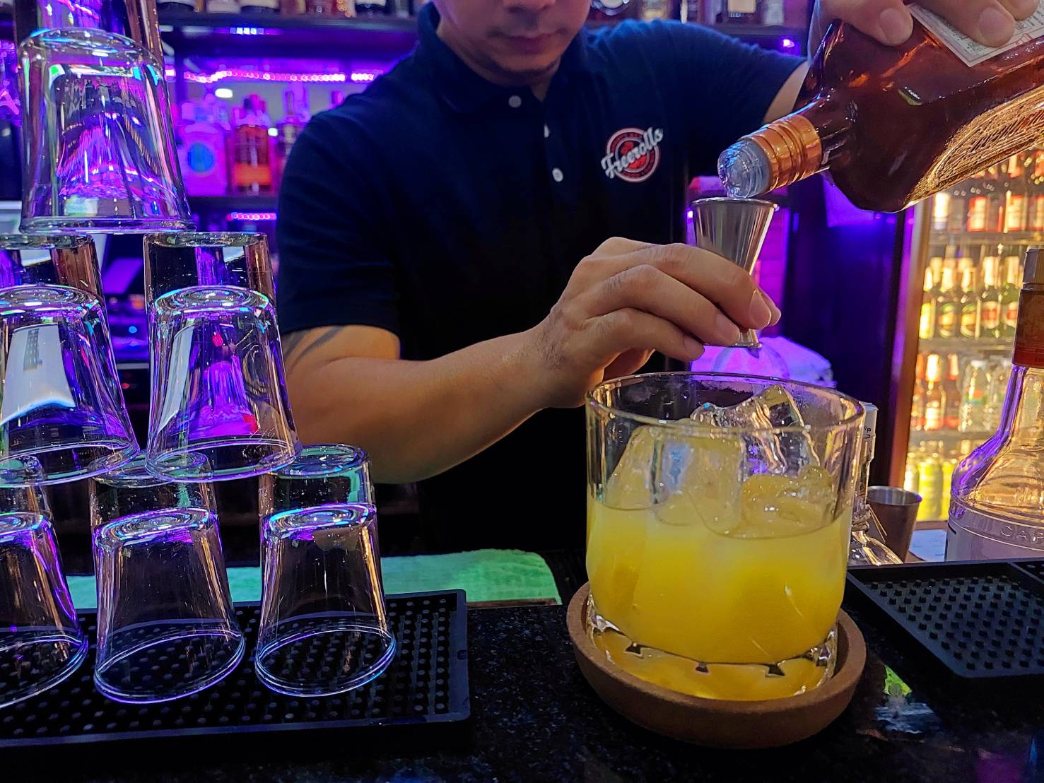 Join the water fights at popular bars