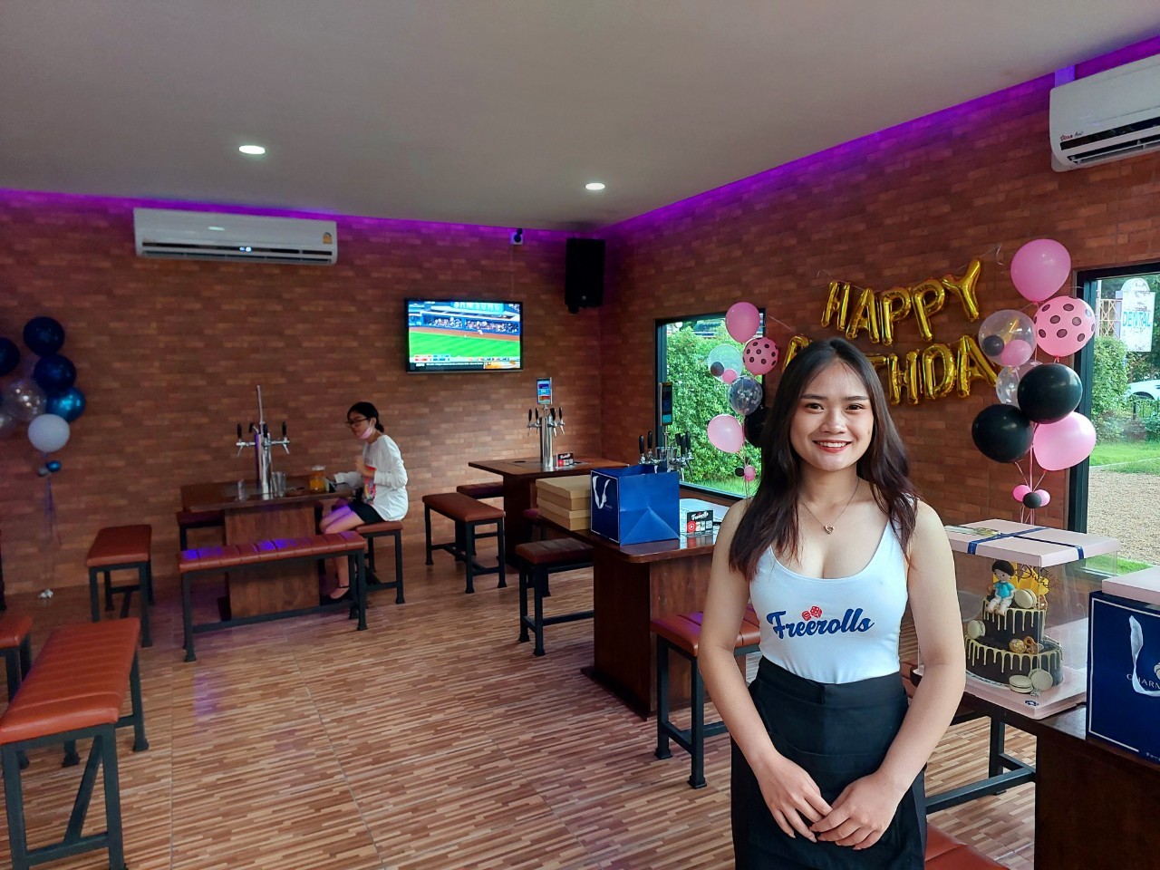 Waitress in Chiang Mai