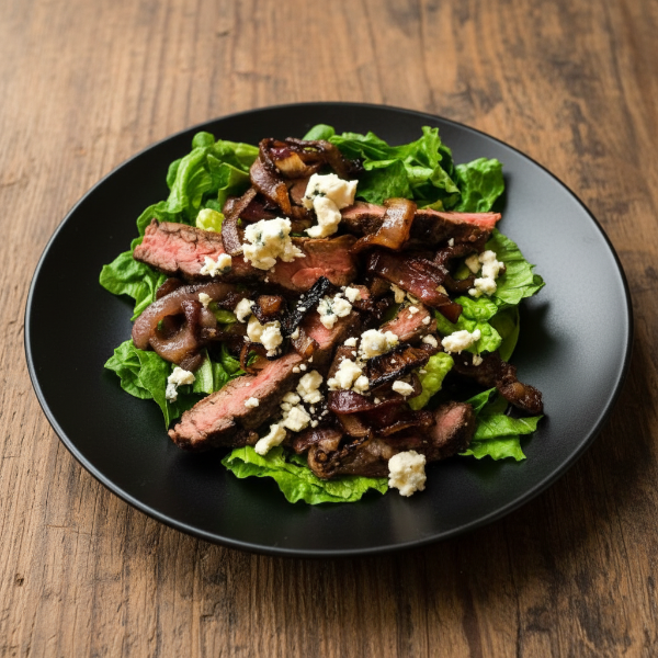 Beef Steak Feta Salat