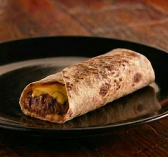 Beef Cheeseburger Wrap