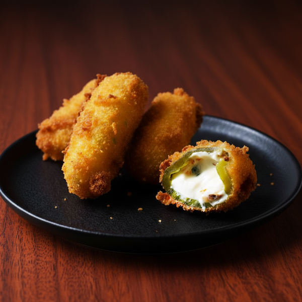 Jalapeño Poppers (3 Stück) + Ketchup