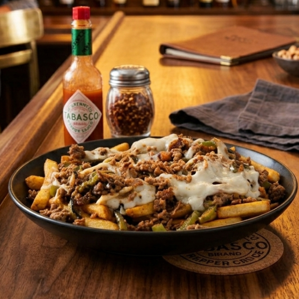Philly Cheesesteak Pommes