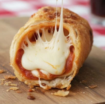Käse-Pizza-Rolle
