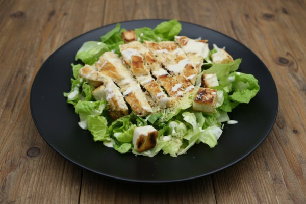 Hähnchen-Cäsar-Salat
