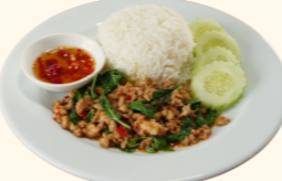 Pad Kra Pao Schweinefleisch