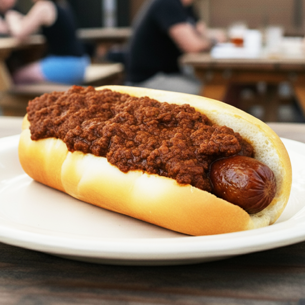 Chili-Hotdog