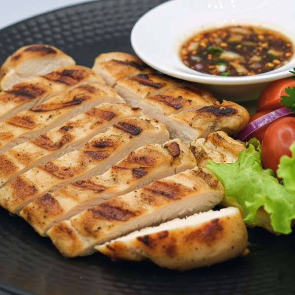 Gegrillte Hähnchenbrust