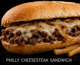 Philly Cheesesteak Sandwich