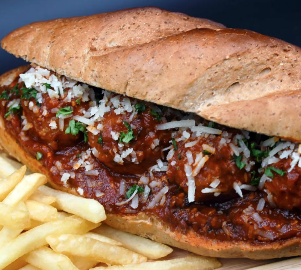 Meatball sandwich